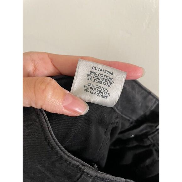 J Brand Jeans Women's 27 Natasha Sky-High Cropped Skinny Bellatrix Destruct - Picture 11 of 12